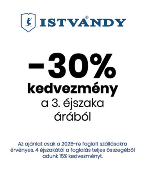 30% kedvezmény a 3. éjszaka árából