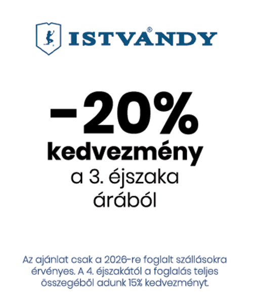 20% kedvezmény a 3. éjszaka árából